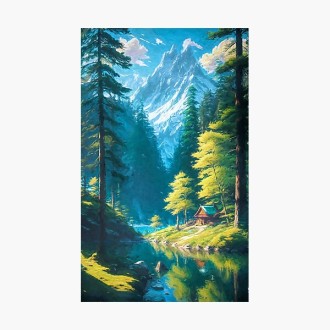 Little house by the lake