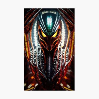 Wired up alien